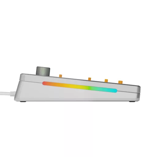 Glorious Gaming GMMK 3 PRO 75% Barebones billentyűzet Otthoni USB Nem Ezüst