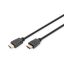 Digitus DB-330123-010-S HDMI kábel 1 M HDMI A-típus (Standard) Fekete