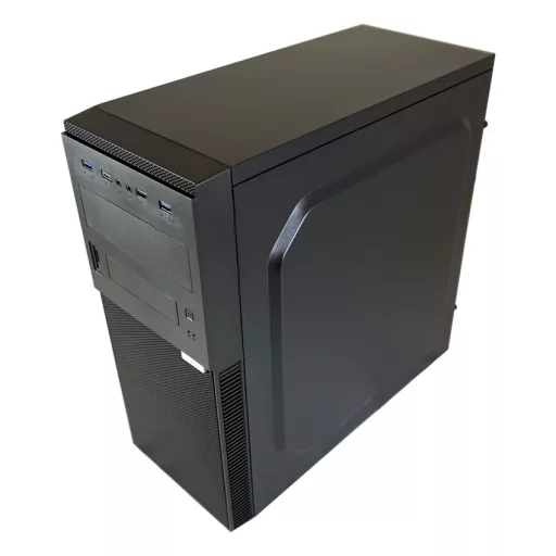 LC-Power LC-7041B-ON Midi Tower Fekete