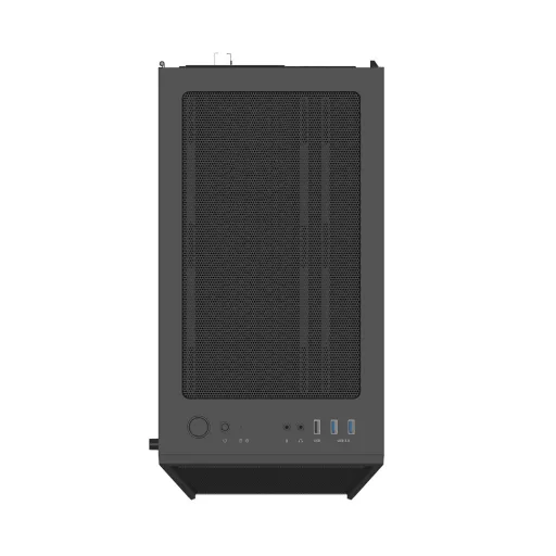 Zalman I3 Neo ATX Mid Tower PC Case Mesh front for efficient cooling Pre-installed fan 3 Midi Tower Fekete