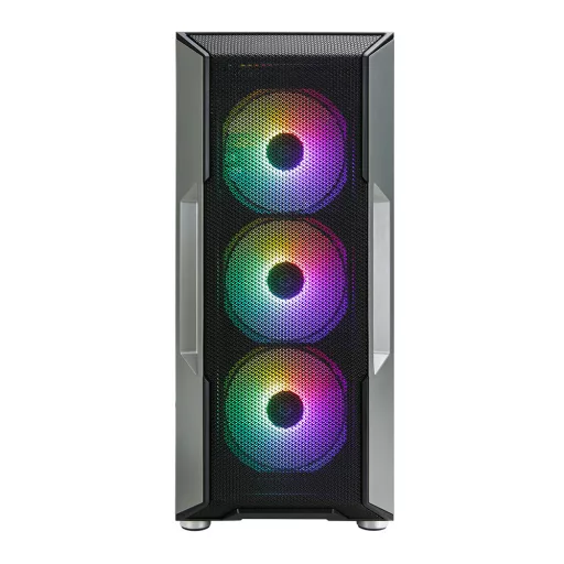 Zalman I3 Neo ATX Mid Tower PC Case Mesh front for efficient cooling Pre-installed fan 3 Midi Tower Fekete