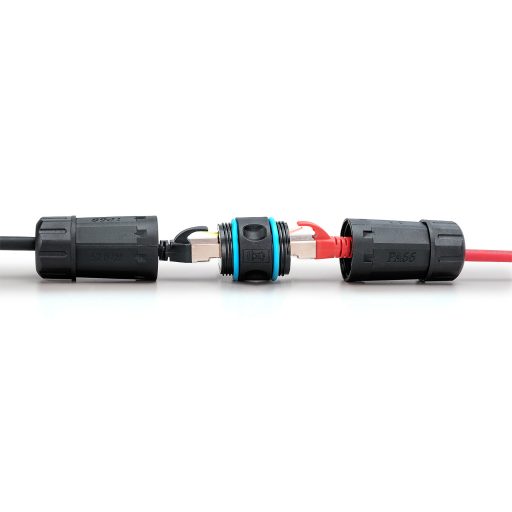 Digitus DN-93905-OD csatlakozó átlakító RJ-45 Fekete