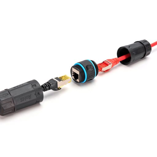 Digitus DN-93905-OD csatlakozó átlakító RJ-45 Fekete