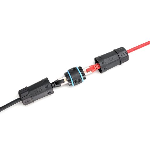 Digitus DN-93905-OD csatlakozó átlakító RJ-45 Fekete