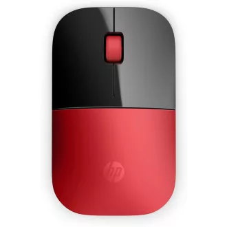   HP Z3700 Red Wireless Mouse egér Irodai Kétkezes Vezeték nélküli RF Optikai 1200 DPI