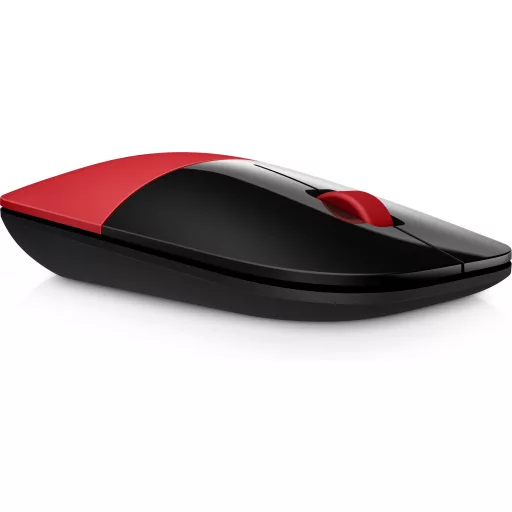 HP Z3700 Red Wireless Mouse egér Irodai Kétkezes Vezeték nélküli RF Optikai 1200 DPI
