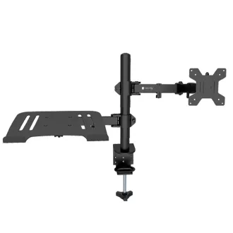   Techly ICA-LCD 174NB asztali TV konzol 81,3 cm (32") Fekete