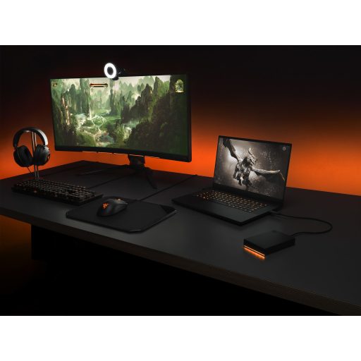 Seagate Game Drive FireCuda külső merevlemez 5 TB Micro-USB B 3.2 Gen 1 (3.1 Gen 1) Fekete