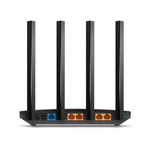 TP-Link Archer C6 vezetéknélküli router Fast Ethernet Kétsávos (2,4 GHz / 5 GHz) Fehér