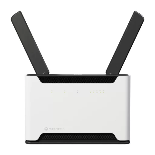 Mikrotik Chateau 5G R17 ax vezetéknélküli router Gigabit Ethernet Kétsávos (2,4 GHz / 5 GHz) Fekete, Szürke