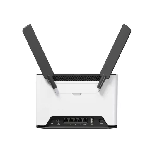 Mikrotik Chateau 5G R17 ax vezetéknélküli router Gigabit Ethernet Kétsávos (2,4 GHz / 5 GHz) Fekete, Szürke