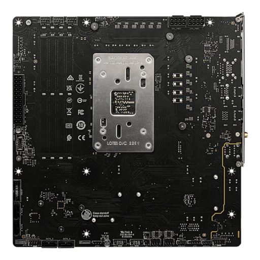 MSI B650M PROJECT ZERO AMD B650 Socket AM5 Micro ATX