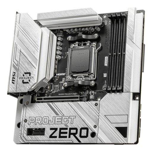 MSI B650M PROJECT ZERO AMD B650 Socket AM5 Micro ATX