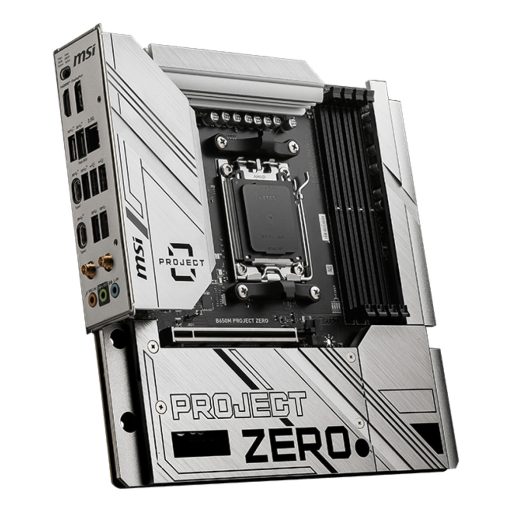 MSI B650M PROJECT ZERO AMD B650 Socket AM5 Micro ATX