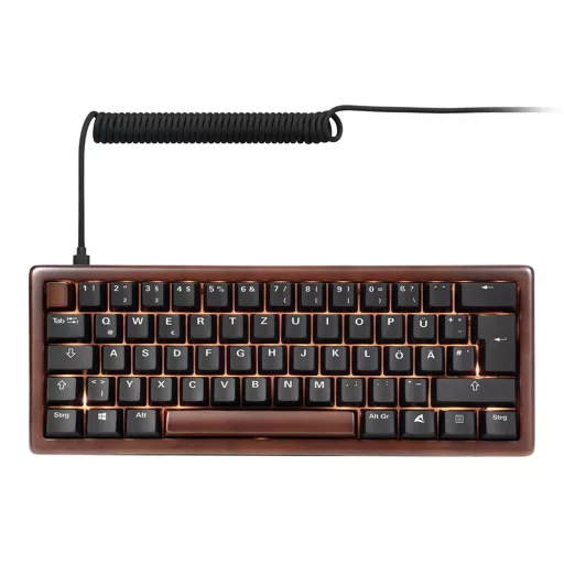 Sharkoon 100068100 billentyűzet Irodai USB QWERTZ Német Fa