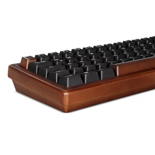 Sharkoon 100068100 billentyűzet Irodai USB QWERTZ Német Fa