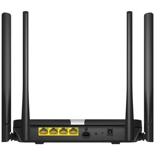 Cudy LT500 vezetéknélküli router Fast Ethernet Kétsávos (2,4 GHz / 5 GHz) 4G Fekete