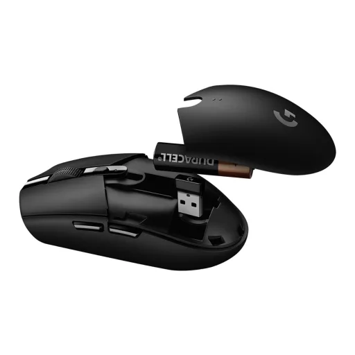 Logitech G 910-005283 egér Játék Jobbkezes Vezeték nélküli RF Optikai 12000 DPI