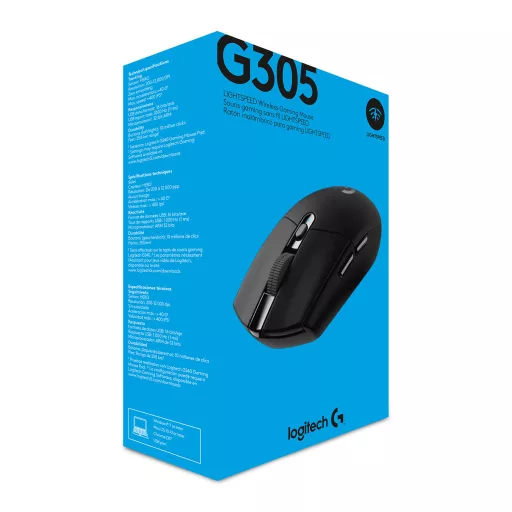 Logitech G 910-005283 egér Játék Jobbkezes Vezeték nélküli RF Optikai 12000 DPI