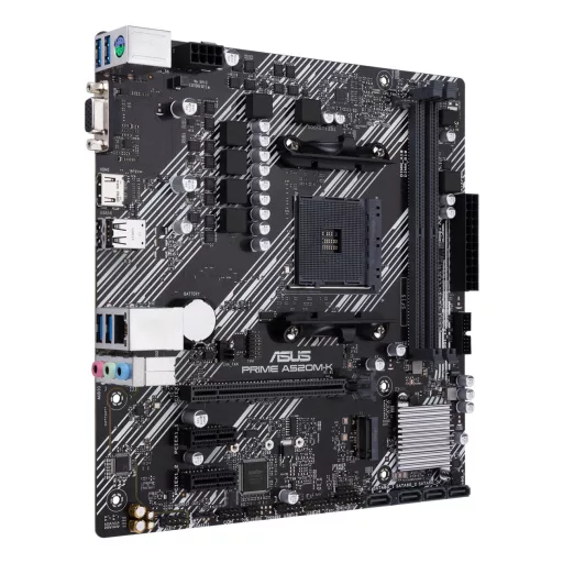 ASUS PRIME A520M-K AMD A520 AM4 foglalat Micro ATX