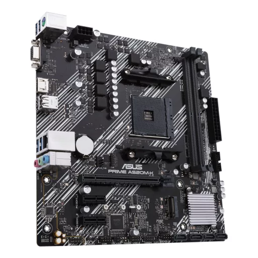 ASUS PRIME A520M-K AMD A520 AM4 foglalat Micro ATX