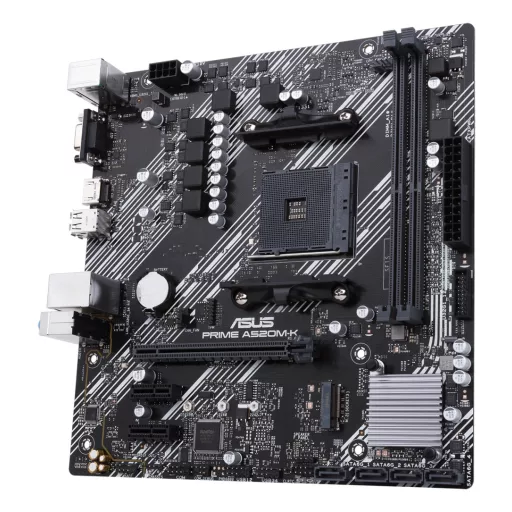 ASUS PRIME A520M-K AMD A520 AM4 foglalat Micro ATX