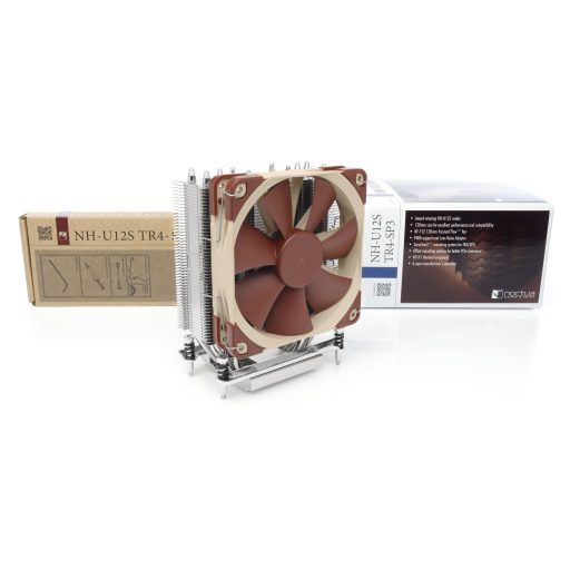 Noctua NH-U12S TR4-SP3 számítógépes hűtőrendszer Processzor Hűtő 12 cm Alumínium, Bézs