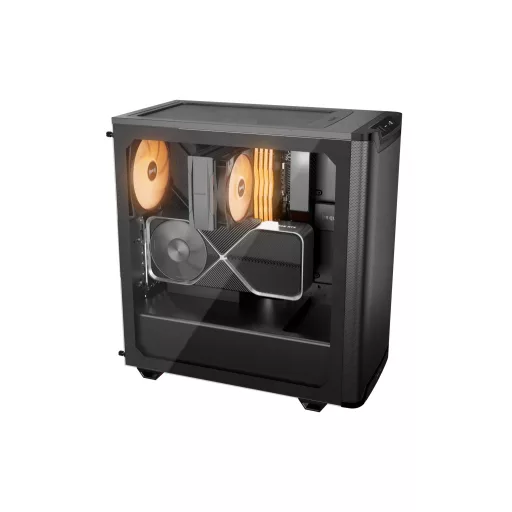 be quiet! Pure Base 501 DX Black Midi Tower Fekete