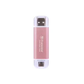   Transcend ESD310 512 GB A-típusú USB-től C-típusú USB-hez 3.2 Gen 2 (3.1 Gen 2) Rózsaszín