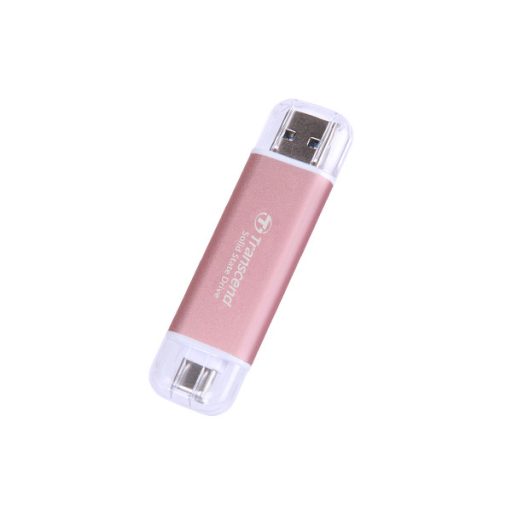 Transcend ESD310 512 GB A-típusú USB-től C-típusú USB-hez 3.2 Gen 2 (3.1 Gen 2) Rózsaszín