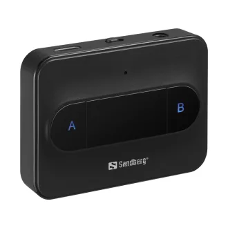   Sandberg 450-13 vezeték nélküli audio adóegység 3,5 mm-es 10 M Fekete