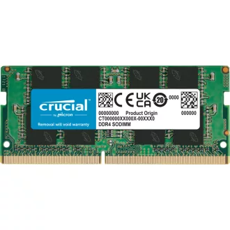   Crucial CB16GS3200 16 GB 1 x 16 GB DDR4 3200 MT/másodperc 260-pin SO-DIMM
