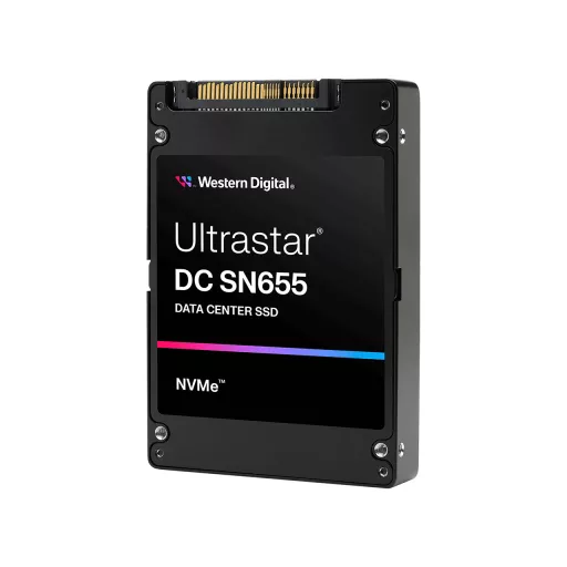 Western Digital Ultrastar DC SN655 30 TB U.3 PCI Express 4.0 NVMe TLC 3D NAND
