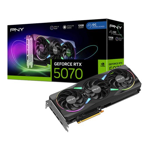PNY GeForce RTX 5070 EPIC-X RGB OC NVIDIA 12 GB GDDR7