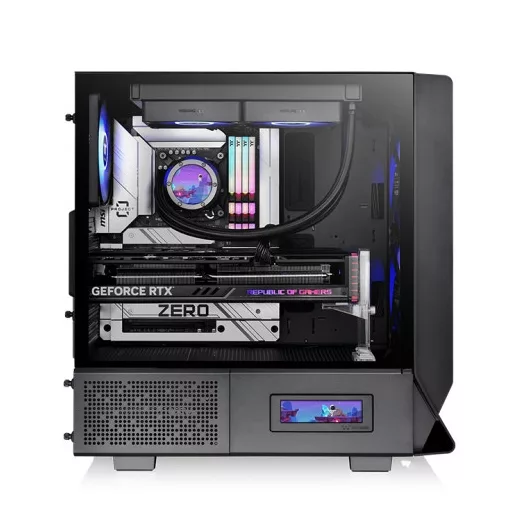 Thermaltake Ceres 330 TG Midi Tower Fekete
