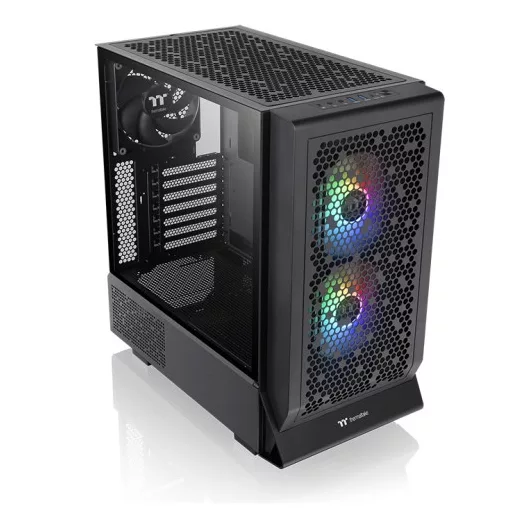 Thermaltake Ceres 330 TG Midi Tower Fekete