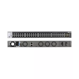   NETGEAR M4300-48X/US/EME Vezérelt 10G Ethernet (100/1000/10000) 1U Szürke