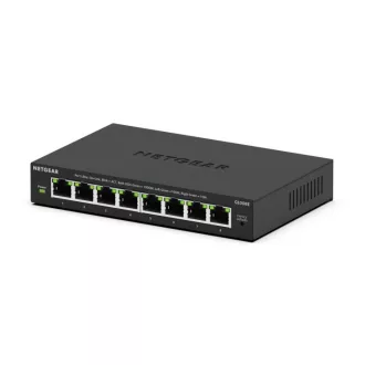   NETGEAR GS308E Vezérelt L2/L3 Gigabit Ethernet (10/100/1000) Fekete