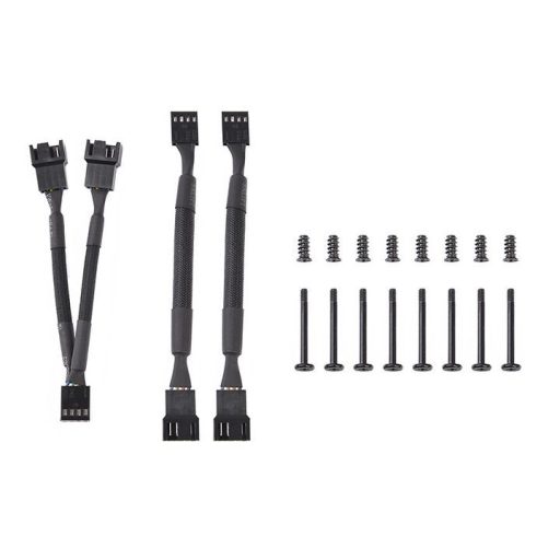 Thermaltake TOUGHFAN 12 12 cm Fekete 2 db