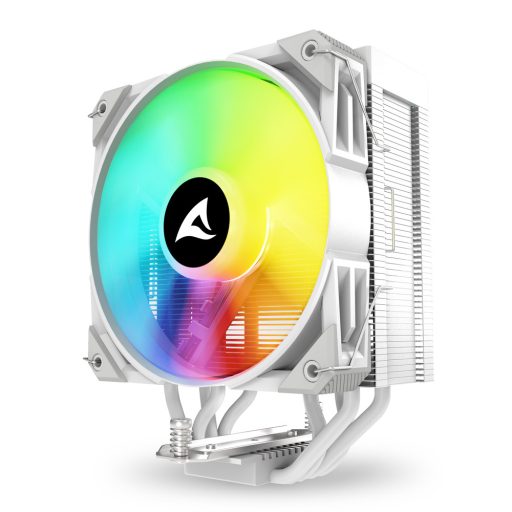 Sharkoon A40 RGB Processzor Hűtő 12 cm Fehér 1 db