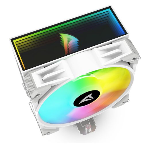 Sharkoon A40 RGB Processzor Hűtő 12 cm Fehér 1 db
