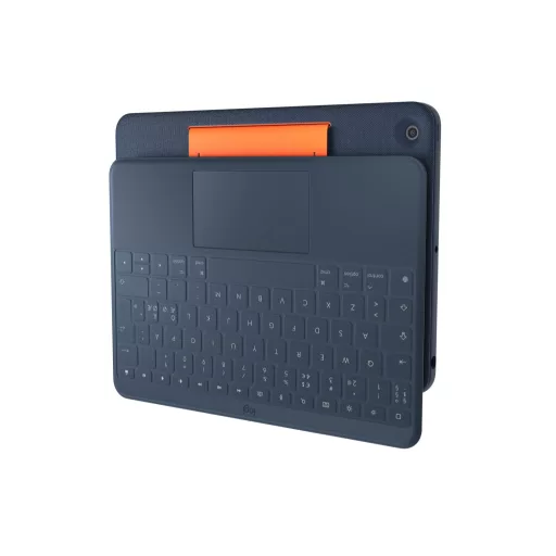 Logitech 920-010366 billentyűzet mobil eszközhöz QWERTY Északi Smart Connector Kék
