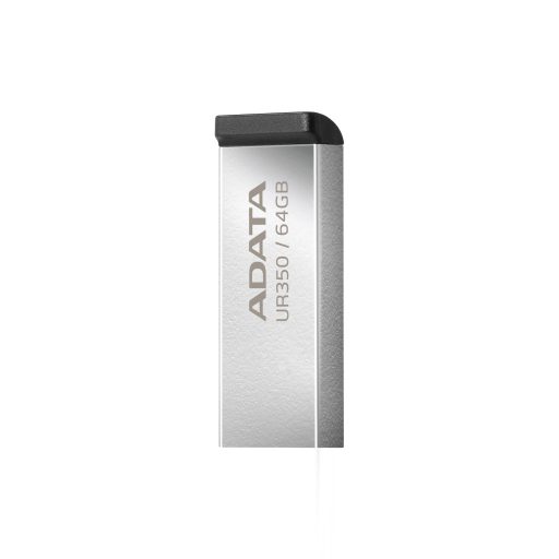 ADATA UR350 USB flash meghajtó 64 GB USB A típus 3.2 Gen 1 (3.1 Gen 1) Fekete