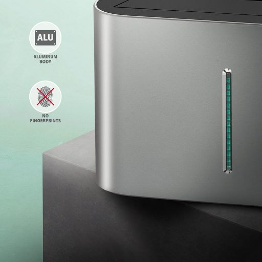 Axagon AXG ADSA-DC - Docking- und Kopierstation 2x 2.5''/3.5'' SATA USB 3.0 - Digital/Daten USB 3.2 Gen 1 (3.1 Gen 1) Type-A Szürke