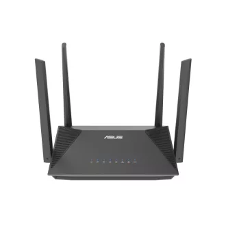   ASUS RT-AX52 AX1800 AiMesh vezetéknélküli router Gigabit Ethernet Kétsávos (2,4 GHz / 5 GHz) Fekete
