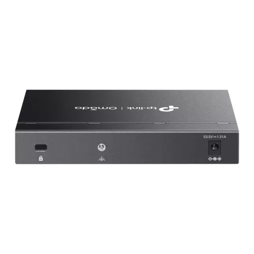 TP-Link Omada ES206GP hálózati kapcsoló Vezérelt Gigabit Ethernet (10/100/1000) Ethernet-áramellátás (PoE) támogatása Fekete