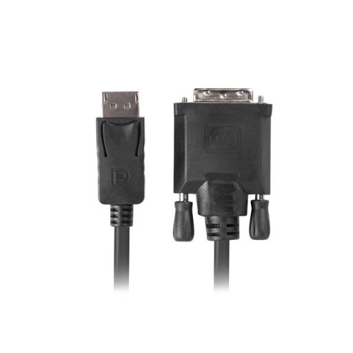 Lanberg CA-DPDV-10CU-0030-BK video átalakító kábel 3 M DisplayPort DVI-D Fekete