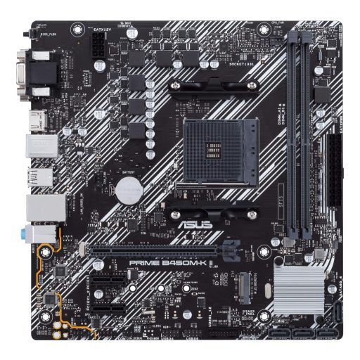 ASUS Prime B450M-K II AMD B450 AM4 foglalat Micro ATX