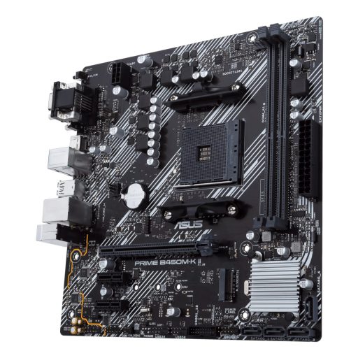 ASUS Prime B450M-K II AMD B450 AM4 foglalat Micro ATX