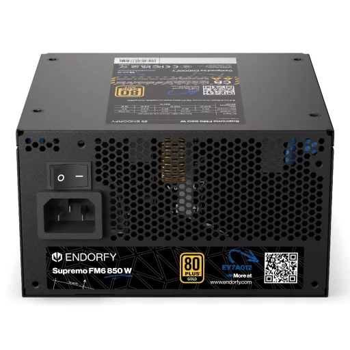 ENDORFY Supremo FM6 850 W 24-pin ATX ATX Fekete
